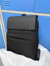 新秀麗（Samsonite）商務(wù)通勤雙肩包電腦包15英寸男士背包年輕精英牛剖層革拼接NZ3 曬單實(shí)拍圖
