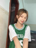 嘉百玲籃球服套裝定制大學(xué)生男女款假兩件球衣班服比賽訓(xùn)練隊服速干短袖 A32白色套裝【親膚級面料】 XL 曬單實拍圖