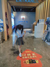 左西女童夏裝套裝2025新款兒童學(xué)院風(fēng)女孩夏季襯衫百褶裙潮 藍色 130 曬單實(shí)拍圖