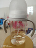 貝親（Pigeon）自然離乳 PPSU重力球吸管雙把手奶瓶 240mL  6月+ AA252 曬單實(shí)拍圖