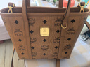 MCM【京東奧萊】TONI 迷你托特包菜籃子單肩斜挎包女包 干邑色 MWPAATN04CO001 曬單實拍圖
