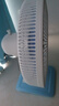美的（Midea）臺式電風(fēng)扇七葉柔風(fēng)輕音臥室宿舍廣角遠距交流定頻臺扇辦公室桌面節能省電搖頭小型電扇 FGAU40D 曬單實(shí)拍圖