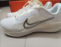耐克（NIKE）DOWNSHIFTER 13女子透氣專(zhuān)業(yè)跑步鞋秋季公路緩震FD6476 100白/金屬銀/黑/帆白/隊紅 37.5 曬單實(shí)拍圖