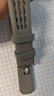 老皮匠氟橡膠手表帶適用雷達表庫克船長(cháng)雪鐵納精工歐米茄海馬表帶男配件 灰色-鋼色針扣 20mm 曬單實(shí)拍圖