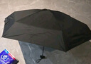 happyrain德國超輕雨傘便攜迷你防紫外線口袋太陽五折疊防曬卡片拇指旅行傘 Slim-五折黑卡 曬單實拍圖