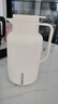 九陽(yáng)（Joyoung）保溫壺家用大容量保溫水壺玻璃內膽暖水壺學(xué)生宿舍熱水瓶2L白色 曬單實(shí)拍圖
