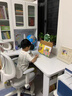 佳愛禾轉(zhuǎn)角書桌書架一體電腦桌臺式書桌學生家用學習桌書柜組合辦公桌子 【旗艦主圖款】暖白色120 曬單實拍圖