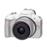 佳能（CANON）EOS R50 半畫幅小型便攜微單女生入門級vlog高清直播學(xué)生美顏人像 R50 白色 （RF18-45 套機） 官方標配 曬單實拍圖