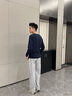 TOMMY HILFIGER25新款秋冬男裝商務(wù)休閑純色內(nèi)搭打底圓領(lǐng)針織羊絨衫40552 藏青色DW5 S （推薦：120-135斤） 曬單實(shí)拍圖