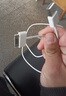 原奘 適用蘋果4s充電線iPhone4四手機(jī)數(shù)據(jù)線充電器ipad2/3平板iPod老款寬口a1395一代1416 A1430 A1396 12w充電頭+寬口充電線 曬單實(shí)拍圖