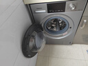 松下（Panasonic）滾筒10公斤洗烘一體機(jī)變頻全自動(dòng)家用大容量除菌除螨羽絨空氣羊毛洗泡沫凈XQG100-ND1MT國(guó)家補(bǔ)貼 曬單實(shí)拍圖