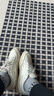 Reebok銳步官方男女同款COURT ADVANCE休閑時(shí)尚復古板鞋小白鞋 GZ9622 42.5 曬單實(shí)拍圖