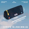 never卷心筆袋文具盒大容量高顏值韓系小眾鉛筆袋耐臟學(xué)生文具袋 普魯士藍(lán) 曬單實(shí)拍圖