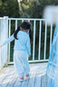 巴拉巴拉balaOne寶寶長(zhǎng)褲女童寬松束腳褲2025秋新款褲子甜美蕾絲 淺花灰00226 110 曬單實(shí)拍圖