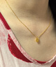 潮宏基足金5G黃金項(xiàng)鏈女七夕禮物計(jì)價(jià) 至簡(jiǎn)小方糖 XQG30005017 約4.4g 曬單實(shí)拍圖