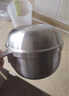 物芯質(zhì)造316不銹鋼飯盒泡面碗食品級(jí)飯缸學(xué)生上班族食堂打飯專用碗快餐杯 316L【飯碗+大湯碗】 曬單實(shí)拍圖