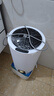 松上脫水機(jī)單甩干脫水機(jī)干桶甩干機(jī)小型迷你家用甩干桶出租房宿舍大容量單杠脫水桶烘干一體機(jī)以舊換新 60S速干/藍(lán)光除菌//鉆石內(nèi)筒 2025款/99.99%甩干/Ag+藍(lán)光除菌/靜音 曬單實(shí)拍圖