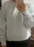 lululemon丨Scuba 女士超寬松款套頭衛(wèi)衣 *徽標(biāo)款 LW3IS4S 雜色超淺灰 M /L 曬單實(shí)拍圖