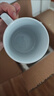 筏芯情侶杯一對高檔情侶款情侶陶瓷馬克杯漱口杯親子茶杯水杯早餐陶瓷 送【竹蓋+陶瓷勺】 定制小祖宗2只【某先森+某菇?jīng)觥總渥⑿帐?曬單實拍圖