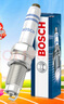 博世（BOSCH）標準型火花塞5520四支大眾寶來(lái)朗逸捷達桑塔納速騰朗行POLO高爾夫 曬單實(shí)拍圖
