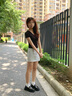 CAMILA KSENIA小皮鞋女2025新款夏季時(shí)尚一腳蹬英倫風(fēng)平底百搭休閑樂(lè )福鞋子厚底 黑色 36 曬單實(shí)拍圖