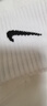耐克訓練襪毛巾底籃球襪跑步透氣襪純棉中筒襪子簡(jiǎn)約經(jīng)典四季運動(dòng)襪 精梳棉毛巾底中筒襪：白色3雙 M（38-42碼） 曬單實(shí)拍圖