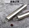 不銹鋼手工和面器和面攪拌器手動面團打粉器和面神器不粘攪粉棒 不銹鋼和面器【雙圈】1個裝 曬單實拍圖