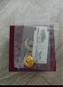 中國黃金（CHINA GOLD）福字金鎖嬰兒長命鎖黃金寶寶金飾足金平安鎖新生兒童滿月周歲禮物 金鎖【約1.0-1.15g】配紅繩 曬單實(shí)拍圖