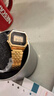卡西歐（CASIO） 卡西歐小金表 潮搭復古小方表手表女男多功能嘻哈表 LA680WGA-1D 曬單實(shí)拍圖