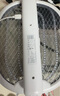 雅格(YAGE)電蚊拍防基孔肯雅熱可折疊充電式紫光誘蚊滅蚊器可壁掛蚊拍 曬單實(shí)拍圖