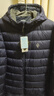 黑冰戶(hù)外登山徒步男款600蓬鵝絨防風(fēng)防潑透濕抑菌抗靜電保暖羽絨服 FDE8102(連帽款)-藏藍 XL 曬單實(shí)拍圖