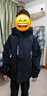 鴨鴨（YAYA）王一博同款羽絨服男戶(hù)外休閑情侶裝2024年新款保暖防寒加厚外套D 藏青色 L (175) 曬單實(shí)拍圖