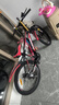 鳳凰（Phoenix）兒童自行車山地車學(xué)生車腳踏車6-12-18歲童車 霸道 黑紅色 24寸 曬單實拍圖