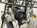 智宙折疊電動(dòng)車超亮聚光LED射燈48V代駕電動(dòng)自行車?yán)溶嚐舴浪?電動(dòng)車LED前燈帶喇叭-聚光型 曬單實(shí)拍圖