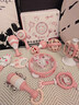 夢(mèng)多福嬰幼兒音樂(lè)玩具0-6月新生兒見(jiàn)面禮1歲百天滿月生日禮物高檔實(shí)用 【豪華啟蒙10件套】粉萌兔 可啃咬/安撫/抓握男女孩嬰幼兒 曬單實(shí)拍圖