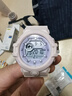 斐樂(lè )（FILA）電子手表戶(hù)外運動(dòng)男表初高中學(xué)生手表男表多功能女表6657 FLL38-6657-002【粉色】 曬單實(shí)拍圖