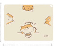 樹(shù)可餐墊小學(xué)生寶寶學(xué)校用食品級(jí)硅膠墊子兒童嬰兒午餐桌面加厚輔食墊 曬單實(shí)拍圖