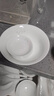 景德鎮(zhèn)（jdz）家用飯碗中式陶瓷碗高溫白瓷沙拉碗搬家禮物米飯碗餐具中秋節(jié)禮物 玉牡丹面碗（兩只裝） 曬單實(shí)拍圖