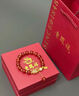 老鳳祥和田玉銀手鏈女士紅瑪瑙手串轉(zhuǎn)運(yùn)珠首飾中秋節(jié)媽媽生日禮物送老婆 【和田美玉】京速達(dá)*鴻運(yùn)葫蘆手鏈 品牌禮盒 曬單實(shí)拍圖