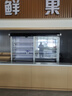 魯戈風(fēng)幕柜水果保鮮柜商用立式超市水果便利店冷藏展示柜蔬菜牛奶火鍋串串冰箱 【移門(mén)款】2m子彈頭（果蔬/飲料 風(fēng)冷無(wú)霜） 曬單實(shí)拍圖