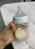 貝親（Pigeon）玻璃奶瓶寬口徑防脹氣160ml S號奶嘴 1月+ AA186  曬單實(shí)拍圖
