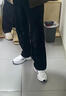排扣沖鋒褲男款美式機能微喇褲子男夏季薄款潮牌寬松直筒休閑長(cháng)褲 1XM03-HK25203黑色 XL 【建議130-150斤】 曬單實(shí)拍圖