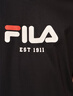 FILA 斐樂官方男女同款針織T恤2025年夏季純棉寬松休閑情侶短袖t恤 曬單實(shí)拍圖