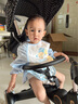 Bebehoo兒童三輪車多功能寶寶腳踏車手推車可推可騎1-3-6歲遛娃神器禮物 T2-大篷 波點(diǎn)黑金 -3C歐盟雙標(biāo)準(zhǔn) 曬單實(shí)拍圖
