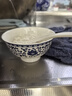 瑾邵景德鎮陶瓷防燙家用中式青花瓷米飯碗高腳碗禮品 曬單實(shí)拍圖
