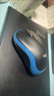 羅技（Logitech）M185鼠標 無(wú)線(xiàn)鼠標 辦公鼠標 對稱(chēng)鼠標 黑色灰邊 帶無(wú)線(xiàn)2.4G接收器 曬單實(shí)拍圖