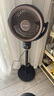 夏普（SHARP)風(fēng)精靈空氣循環(huán)扇電風(fēng)扇落地扇家用臥室大風(fēng)力靜輕音自清潔一級能效搖頭電扇PJ-CD433A-W 曬單實拍圖