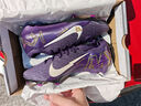 耐克刺客系列姆巴佩男女FG足球鞋官方NIKE VAPOR 16 ELITE FQ8683 500華麗紫/淡象牙白 42.5 曬單實(shí)拍圖