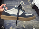 colehaan/歌涵 男士復古拼色板鞋 冬季新品休閑板鞋時(shí)髦出街C40385藍色 C4038541.5 曬單實(shí)拍圖