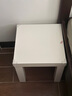 宜家（IKEA）LACK拉克小邊桌簡約現(xiàn)代客廳北歐風(fēng)邊幾小茶幾床頭柜 白色邊桌35x35cm 曬單實拍圖